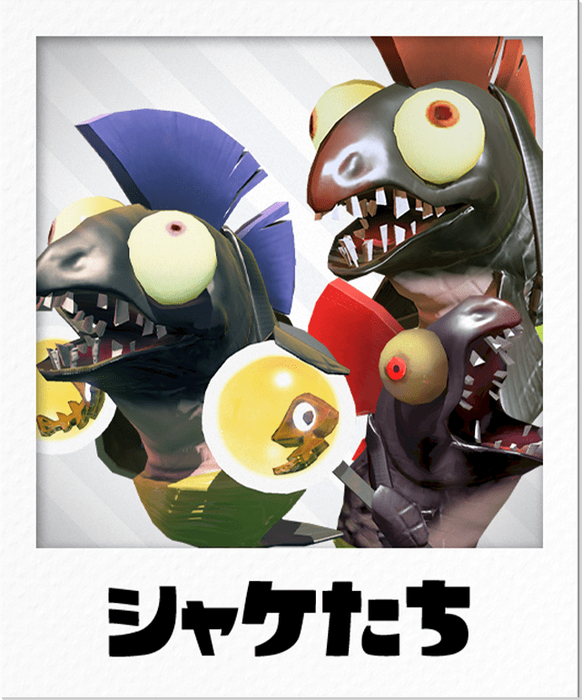 シャケたち
