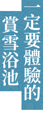 一度は浸かりたい雪見風呂