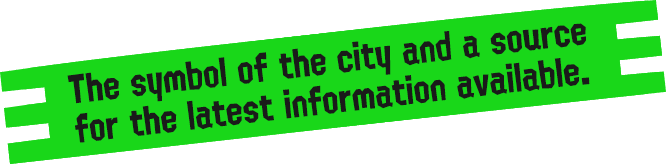 The symbol of the city, and a source for the latest information available
