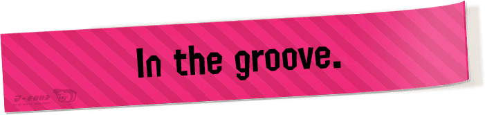 In the groove