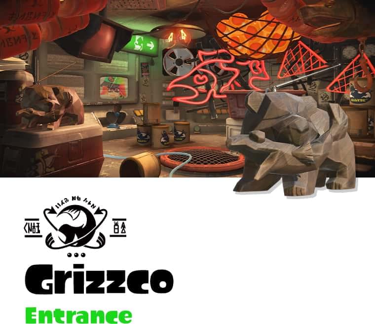 Grizzco Entrance Mr. Grizz
