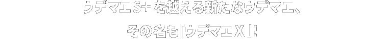 ウデマエS+を越える新たなウデマエ、その名も「ウデマエX」!