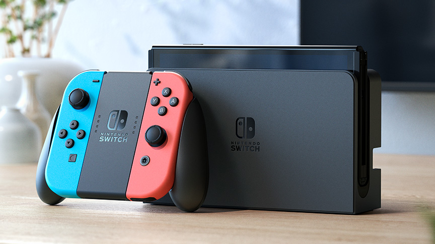 Neon Blue / Neon Red