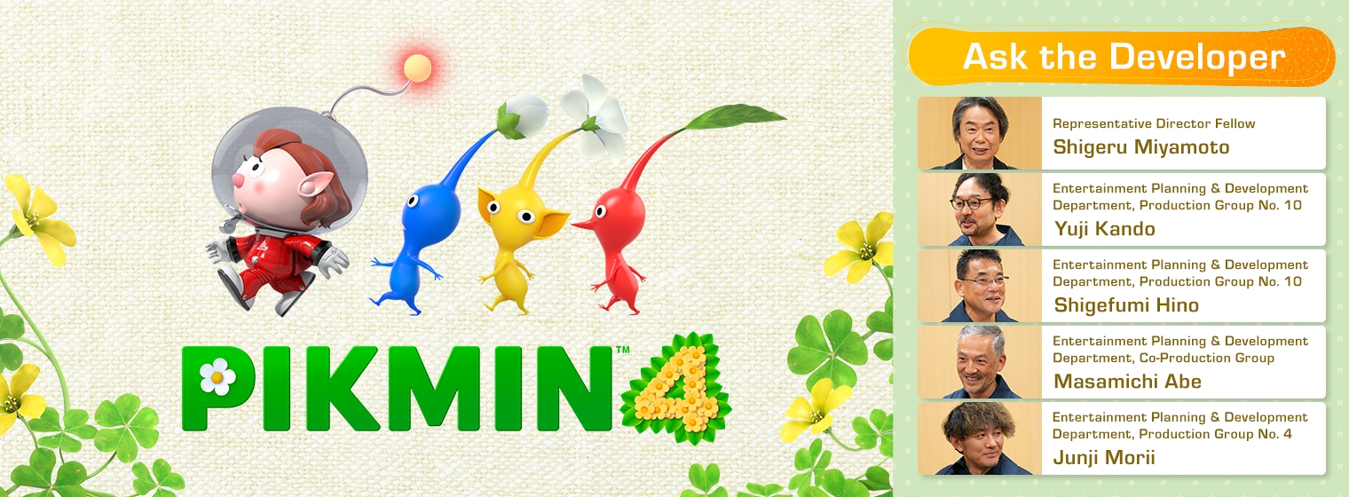 Ask the Developer, Pikmin 4