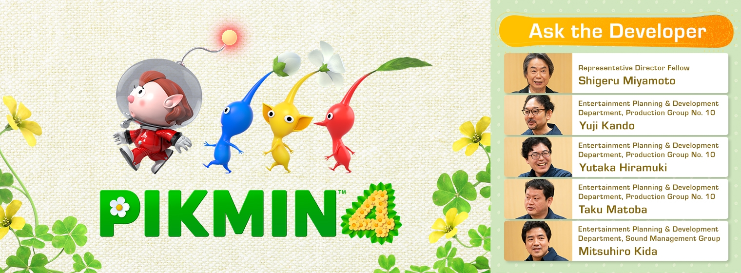 Ask the Developer, Pikmin 4