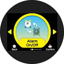 Alarm ON/OFF