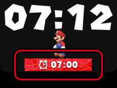 The alarm does not sound even when it becomes the set time.