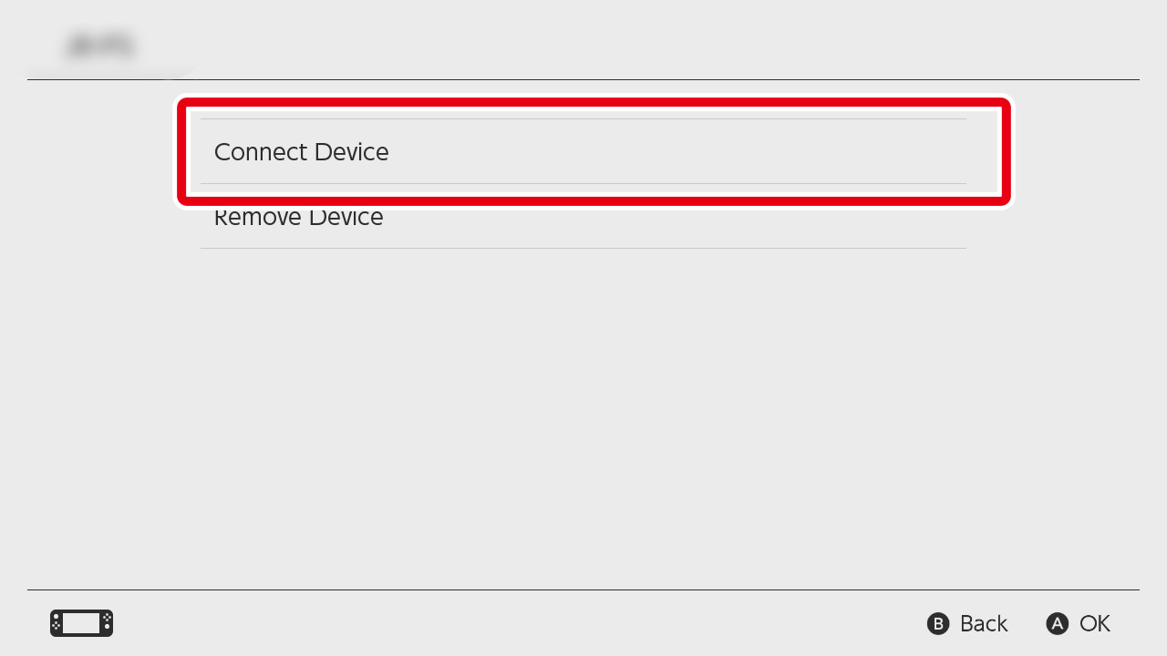 The device will be connected to