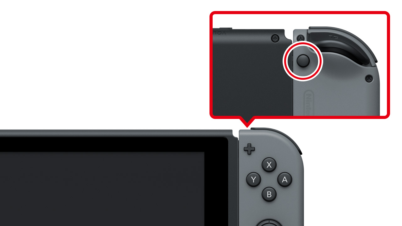 Joy-Con release button