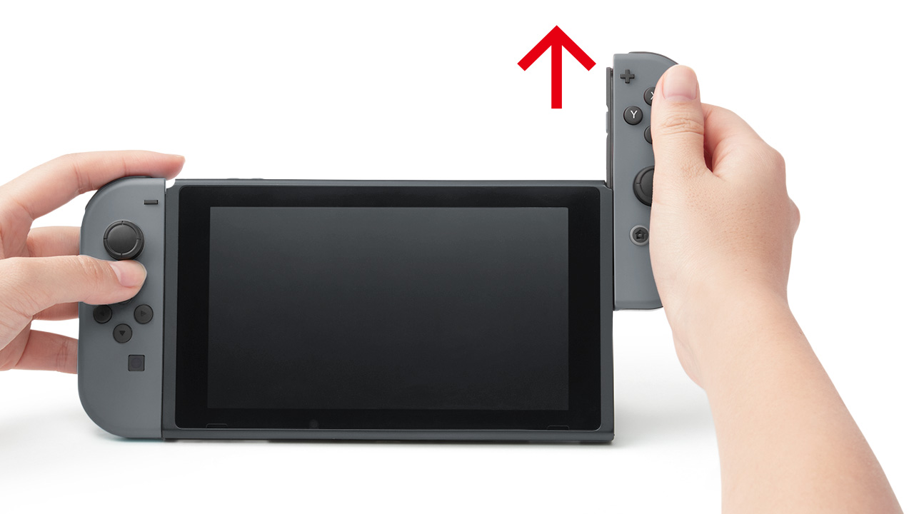 Releasing a Joy-Con controller