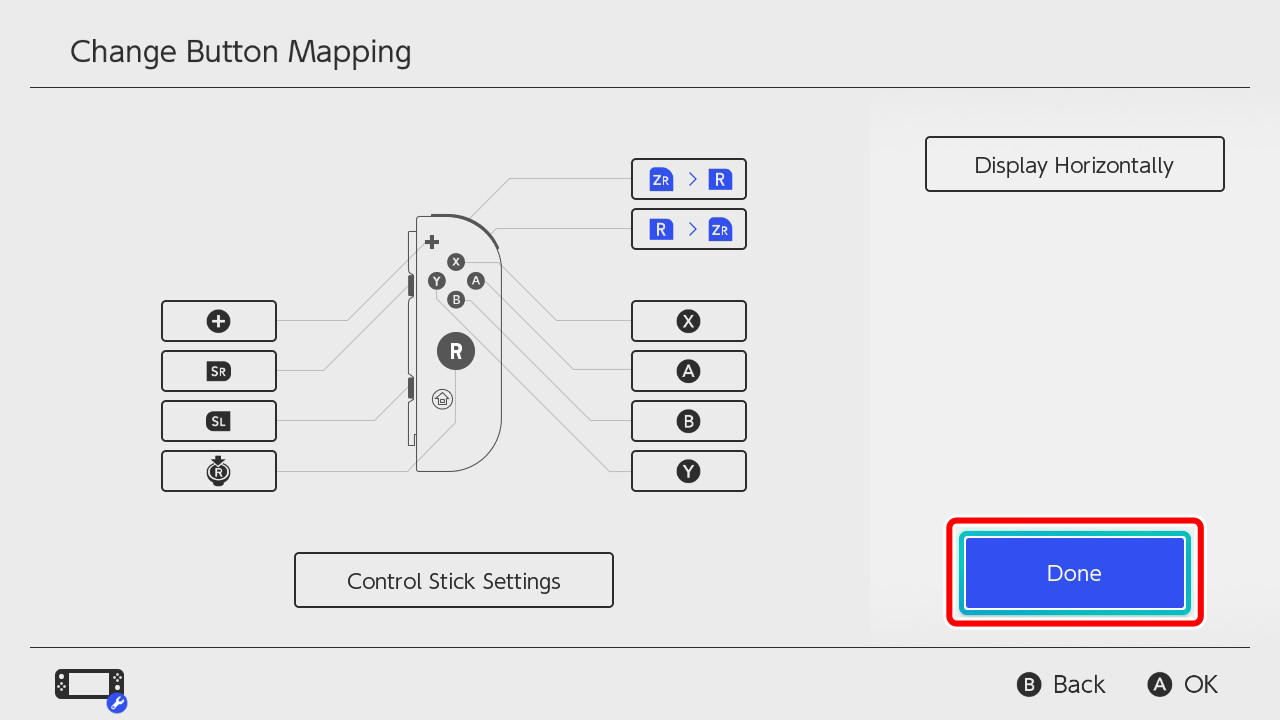 Follow the on-screen instructions to make your changes, then select Done.