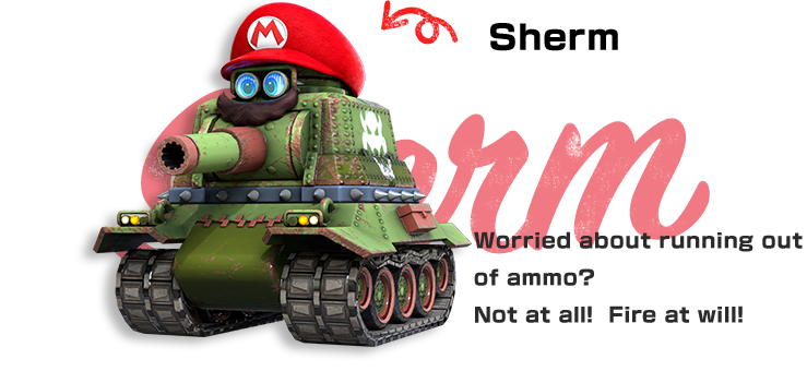 Sherm　Worried about running out of ammo? Not anymore!  Fire at will!