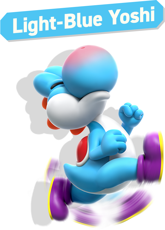 Light-Blue Yoshi