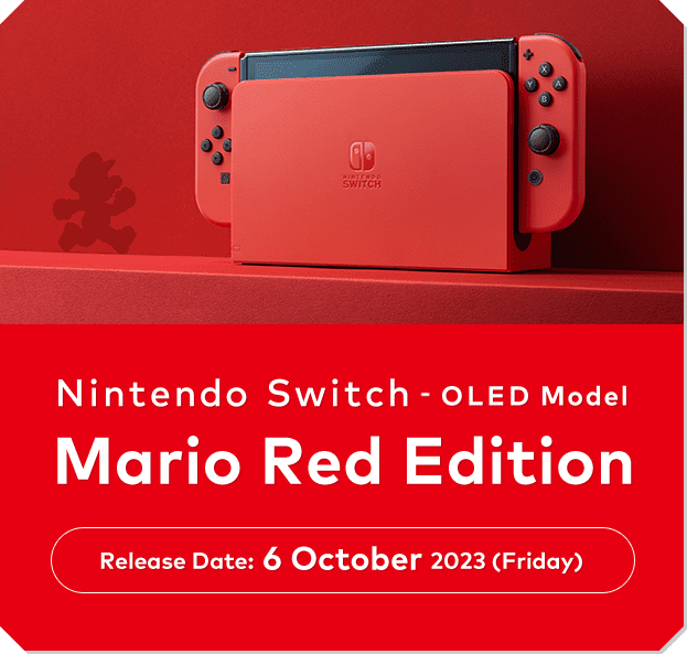 Nintendo Switch - OLED Model Mario Red Edition