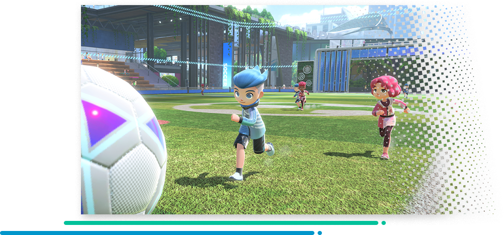Use skilled passes to work with your teammates.
