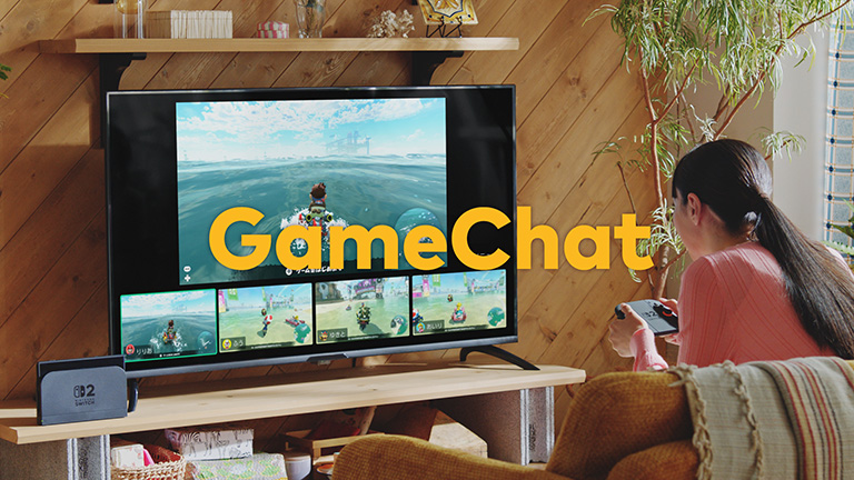 Introducing GameChat (Nintendo Switch 2)