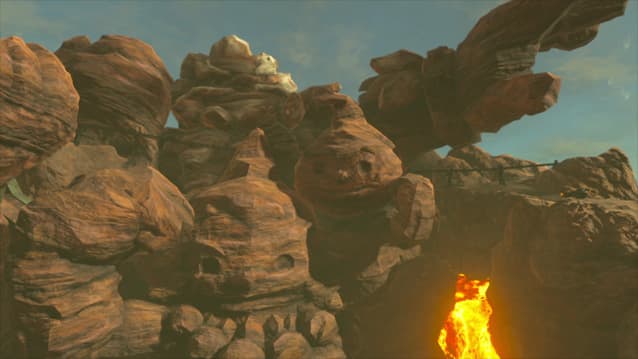 Goron People Statues