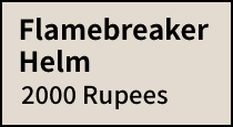 Flamebreaker Helm 2000 Rupees