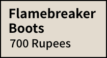 Flamebreaker Boots 700 Rupees