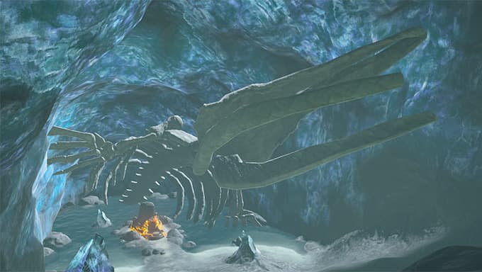 Gigantic fossil from time immemorial