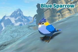 Blue Sparrow