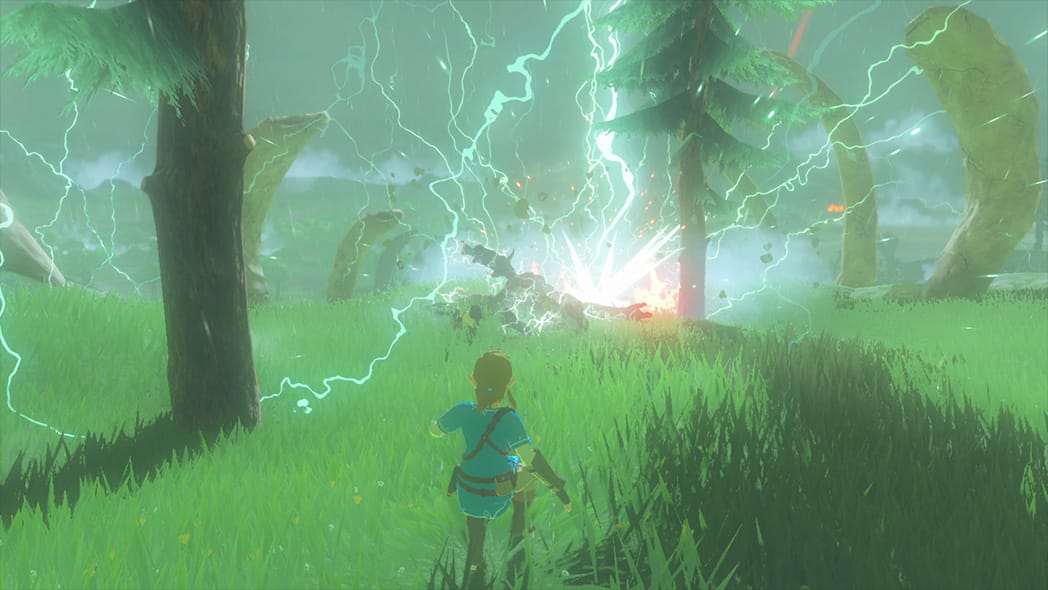 Beware of lightning strikes