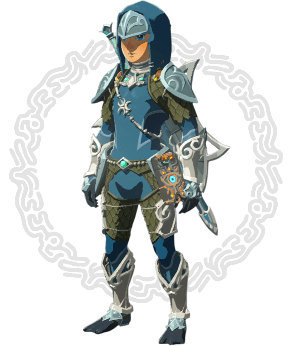 The Zora people's secret outfit that plays with water